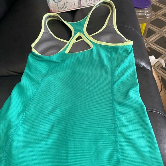 Nike Teal Racerback Tank Top, so nice , soft - Picture 2 of 7